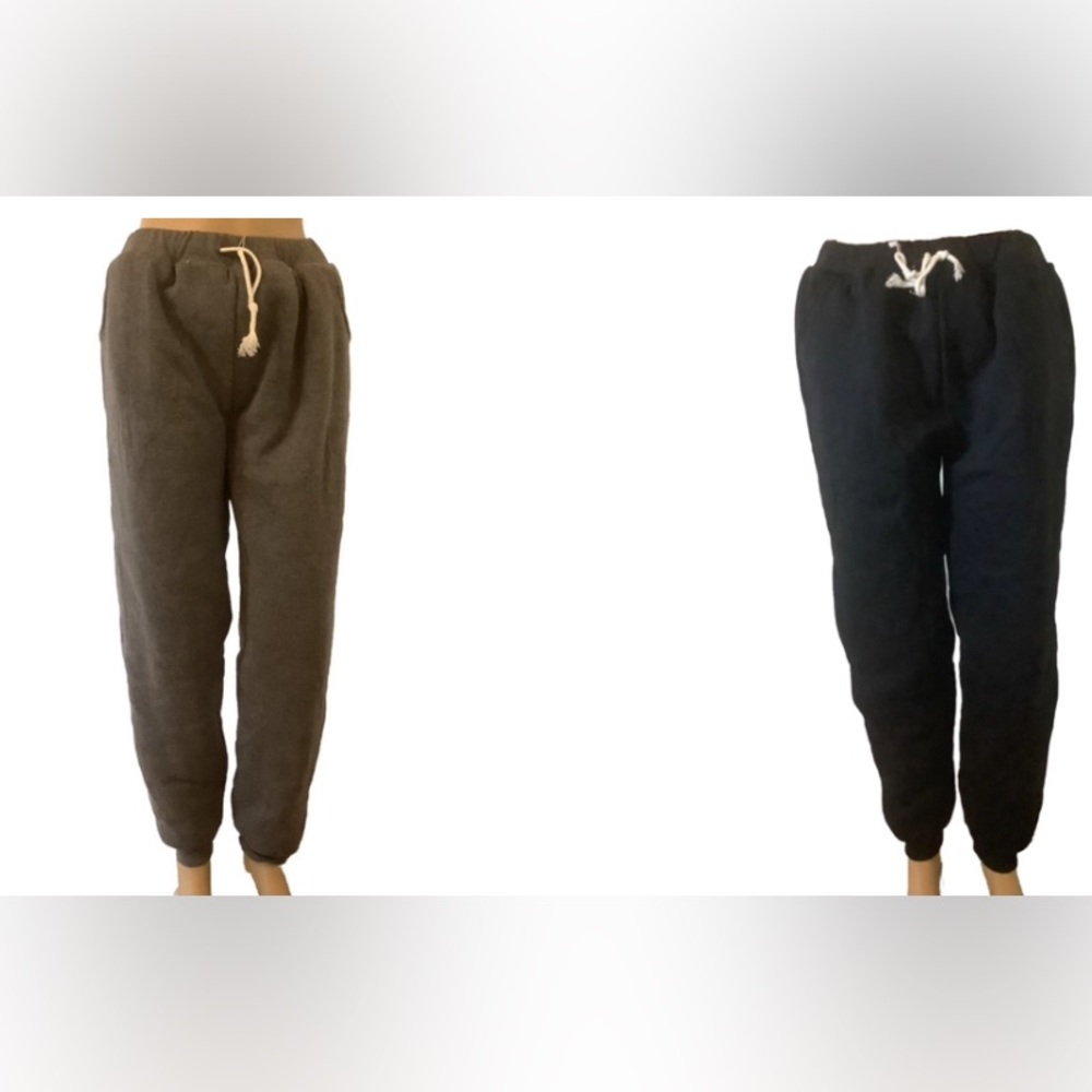 FLYGO Sweatpants Women’s Warm Fleece Sherpa Lined Athletic Jogger Pants Size XL